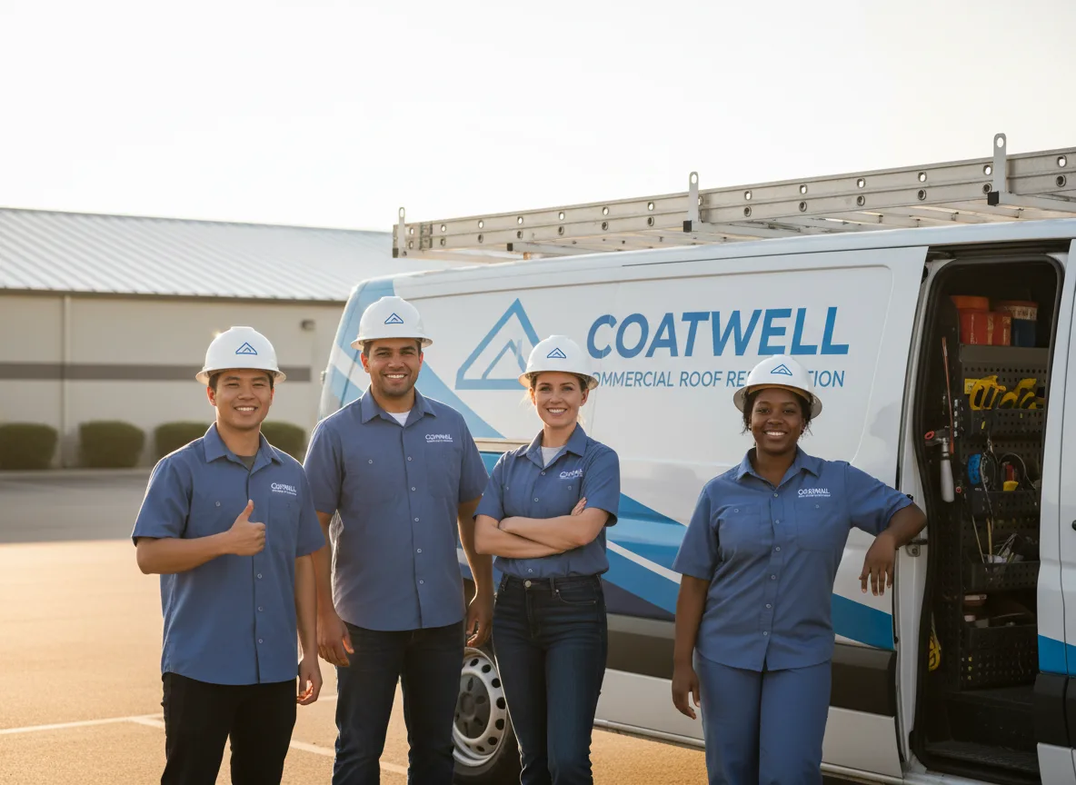 Commercial roof coating company in Charlotte, IA